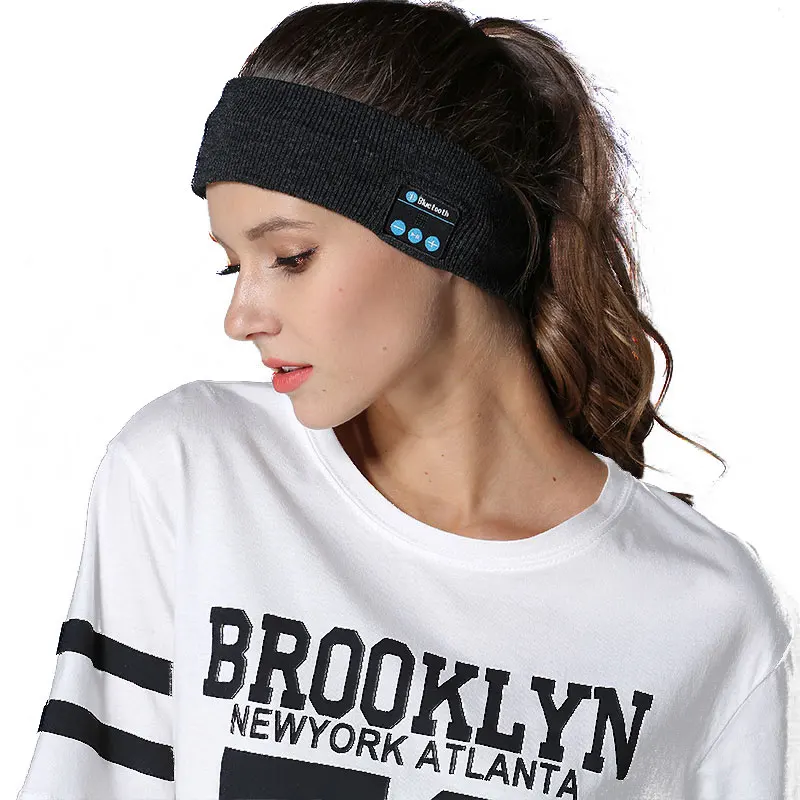 Bluetooth головная повязка наушники для сна беспроводные музыкальные спортивные с