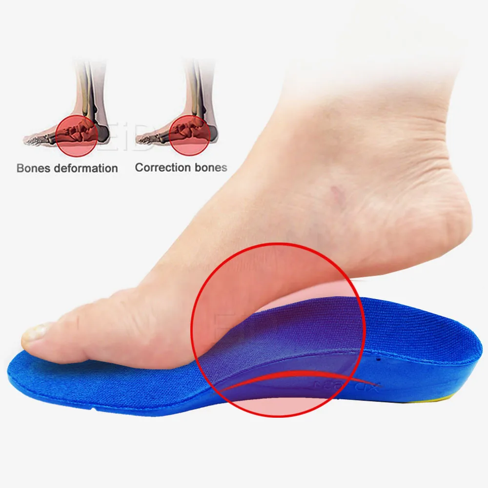 EiD Kids Children Orthotics Insoles Correction foot Care for Kid Flat Foot Arch Support Orthopedic Insole Soles Sport Shoes pads