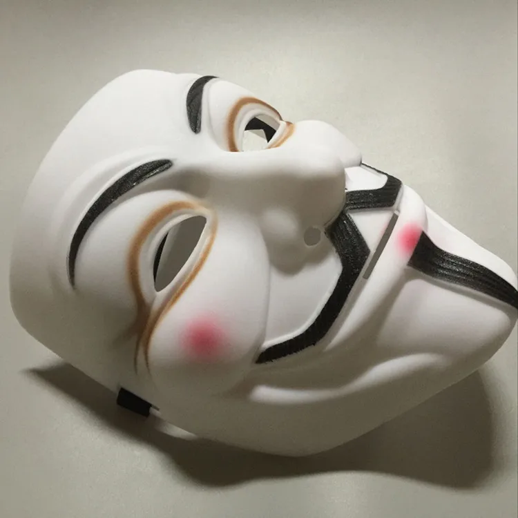 1 шт./компл. Вечерние Маски на Хэллоуин V для Vendetta Mask Bape маска полное лицо Anonymous Guy
