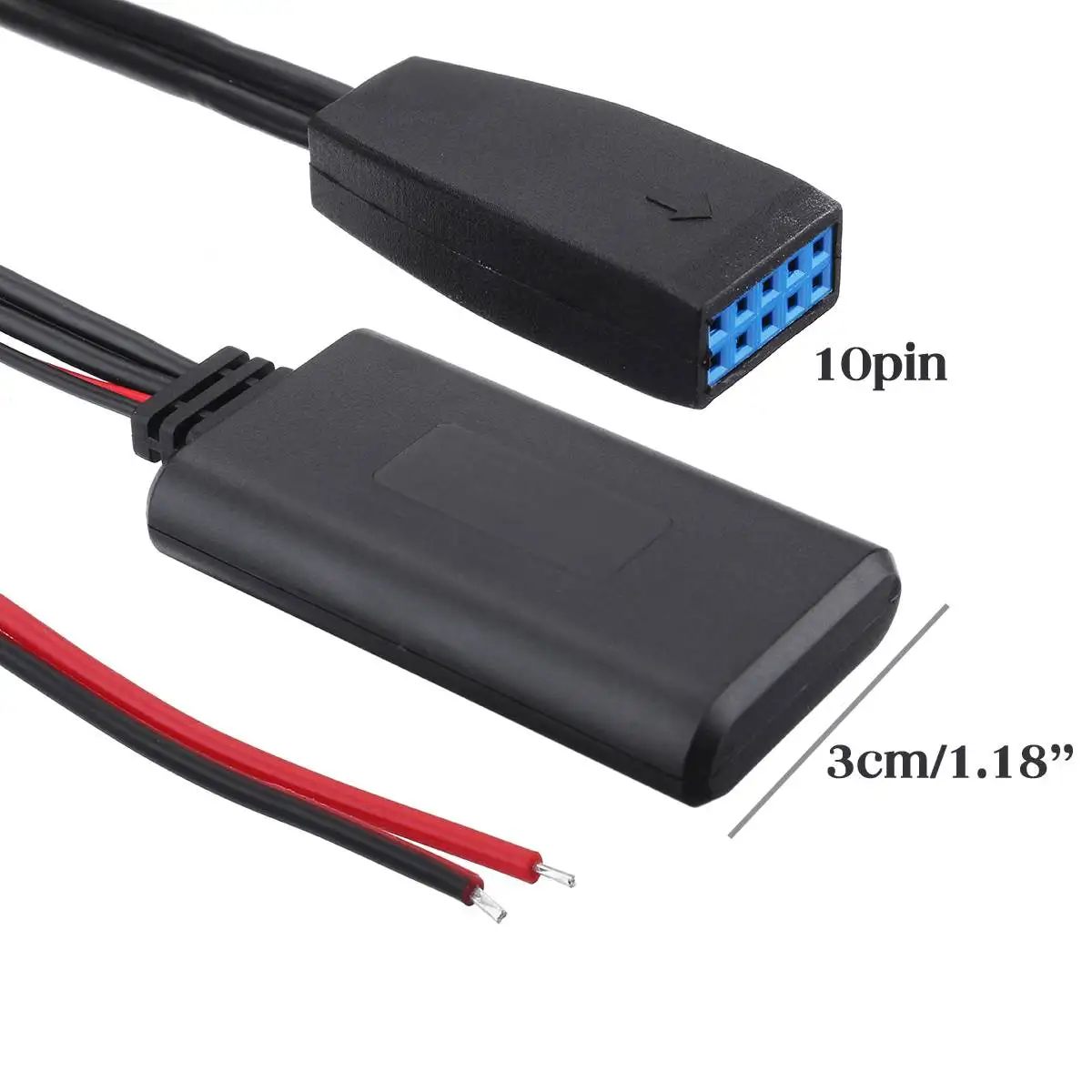 

Bluetooth Aux приемник Кабель-адаптер для BMW E46 2002 2003 2004 2005 2006 для 10-контактный Бизнес компакт-дисков головное устройство аудио Вход Интерфейс