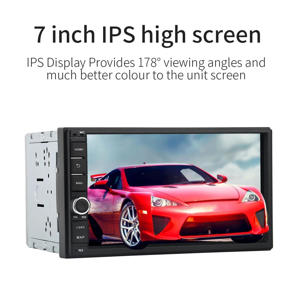 " HD цифровой емкостный сенсорный экран автомобильный Радио Универсальный 2 din Android 9,0 Восьмиядерный 4 Гб ОЗУ 32 Гб ПЗУ для автомобиля Nissan аудио стерео