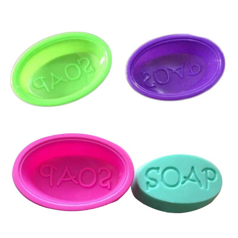 Овальная силиконовая форма для печенья и капкейков формы мыла кубики льда конфет