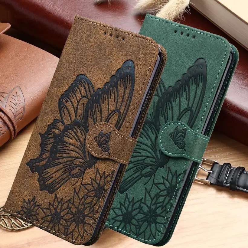 

Butterfly Leather Flip Cover For Samsung Galaxy A12 A21S A42 A51 A71 A10 A20E A30S A30 A50 S8 S9 S10 Plus S20 FE A11 Wallet Case