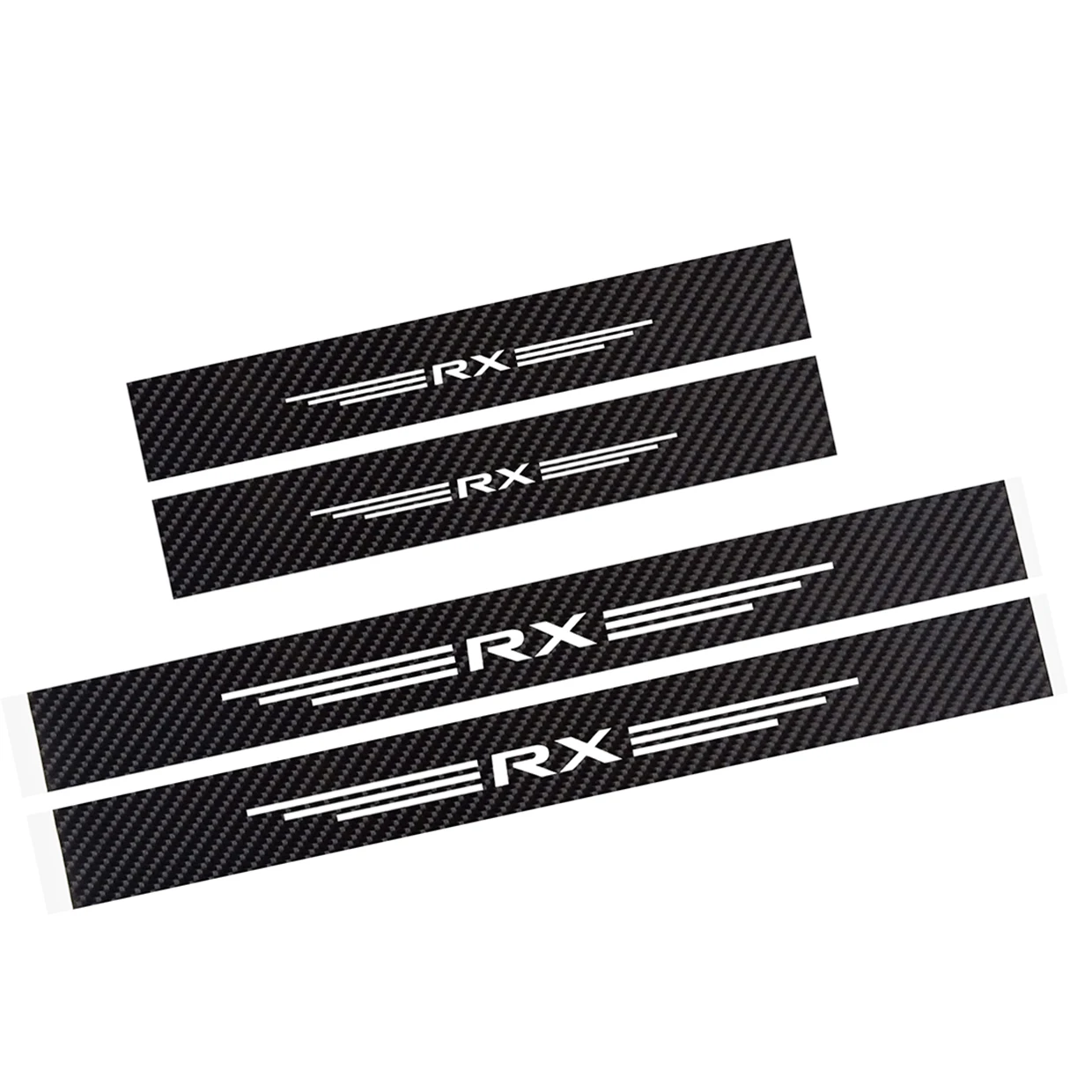 4 шт. автомобиль Накладка на порог двери Стикеры для Lexus RX 300 330 составляет 250 GX 400 460