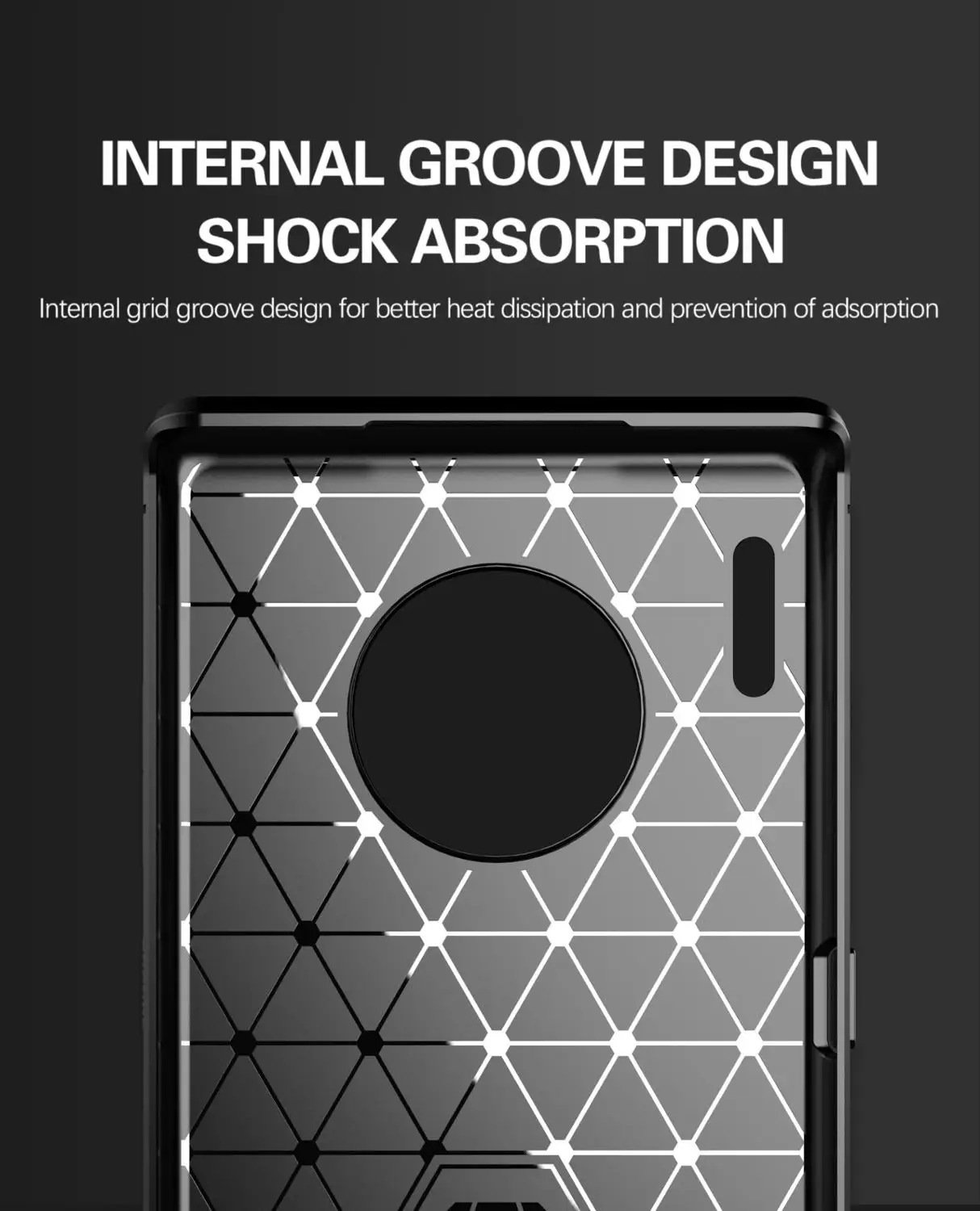 Матовый мягкий чехол из углеродного волокна для мобильного телефона Huawei Nova 5 5i Pro