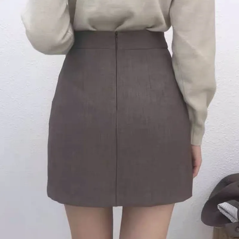 

2020 New Fashion 2 Piece Set Women Skirt Suits One Button Notched Blazer Coat Slim Mini Skirt Set Two Piece Set Female Outfits
