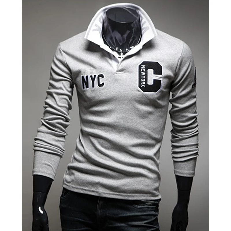 Лидер продаж новинка 2017 модная брендовая мужская рубашка поло Однотонная с