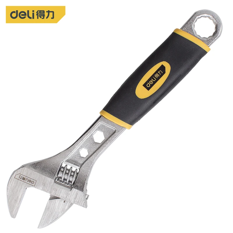 Deli Flexible Wrench With Plastic Handle 12 Snap Ring Hand Wire stripper Nippers Multipurpose kits electric tools multi-function