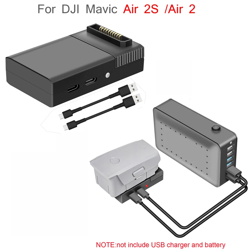 Быстрое зарядное устройство QC 3 0 для дрона быстрая зарядка USB DJI Mavic Air 2S/Air 2