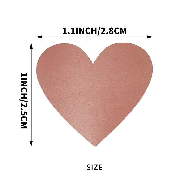 300 шт. наклейки в форме сердца серебристые розовые золотистые 3 цвета | Канцтовары