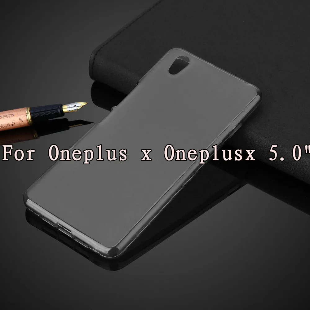 Прозрачный чехол из ТПУ для Oneplus 1 One/Oneplus 3 3T/One Plus x противоскользящий матовый
