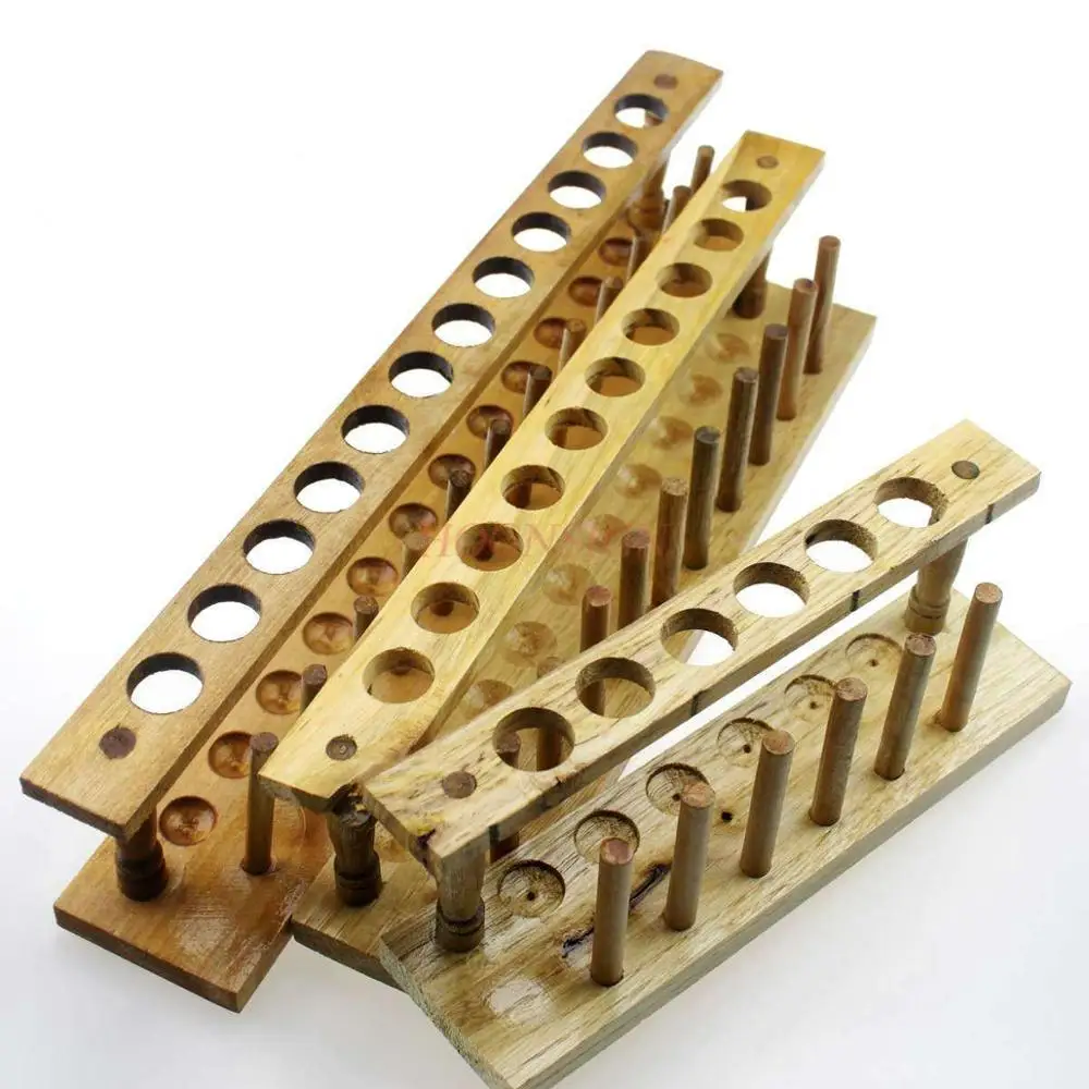 Оборудование для экспериментов деревянная стойка пробирки 8 диаметр отверстия 21