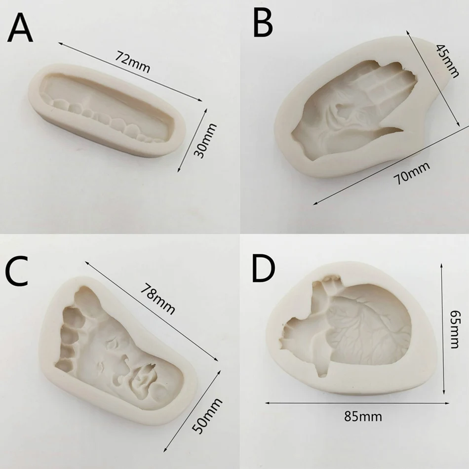 Инструменты для украшения шоколадом серия Хэллоуин инструменты человеческое