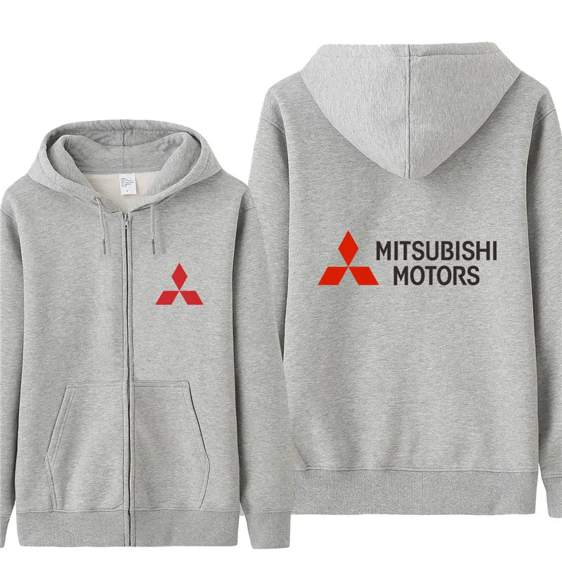 Модные толстовки Mitsubishi мужское осеннее пальто флисовый пуловер унисекс мужские