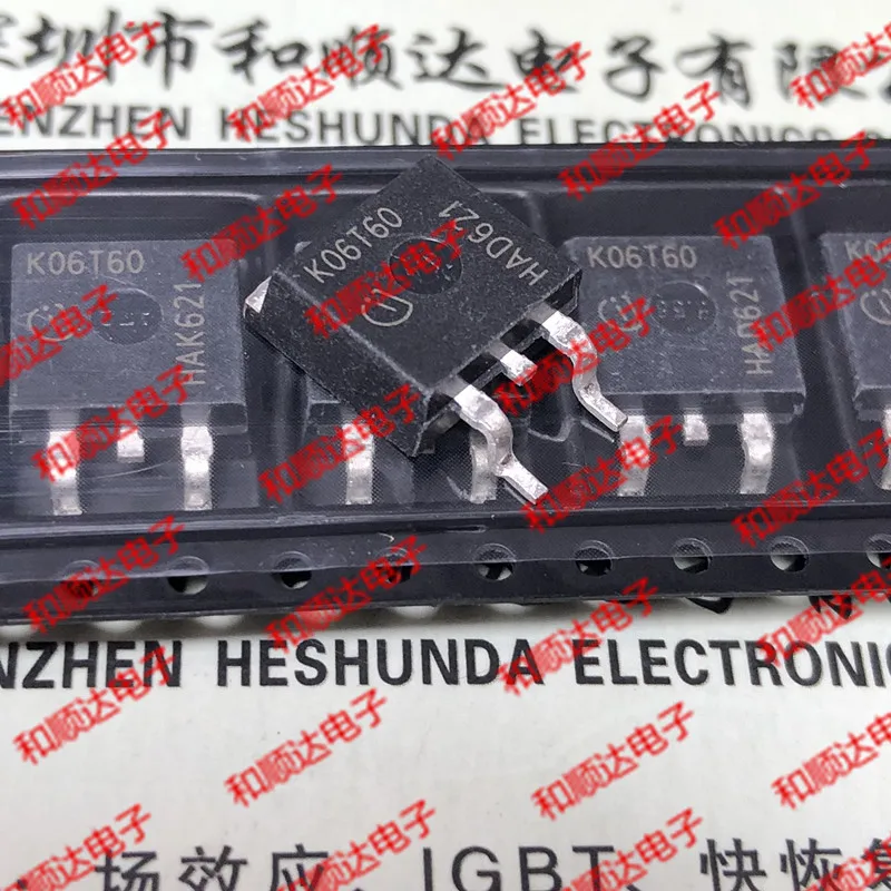 5 шт./лот IKB06N60T K06T60 263 600V 6A *|Замыкатели| |