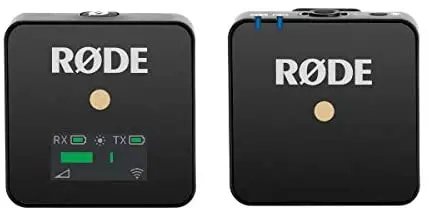 저렴한 Rode-무선 고 마이크 시스템, 전방향 라펠 마이크, 태니스터 및 수신기 장착, 스토니 에지 Lav 콘덴서 포함