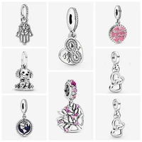 mc s925 sterling silver charms pendant beads for jewelry making bead fit original pandora bracelet diy fashion jewelry authentic