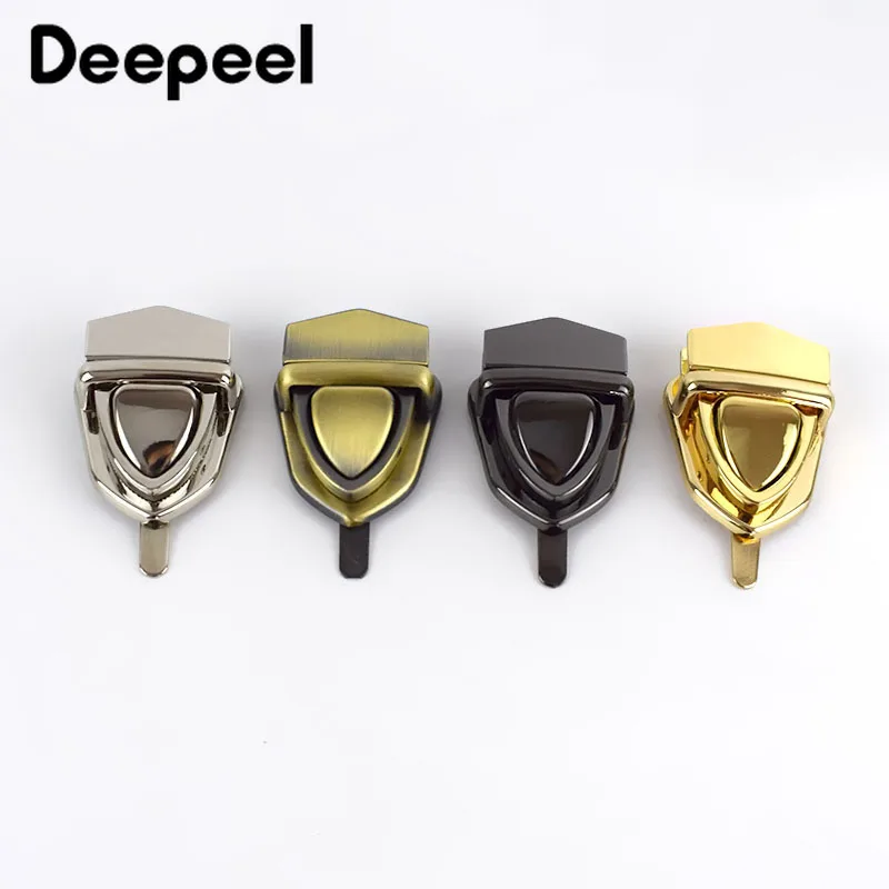 

Deepeel 2/5pcs Metal Turn Lock Snap For Handbag Women Bag Twist Locks Clasps Closure DIY Latch Buckle Hardware Accessories BF107