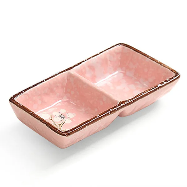 Керамическая тарелка для соуса кухонные пластиковые тарелки приправленная чаша