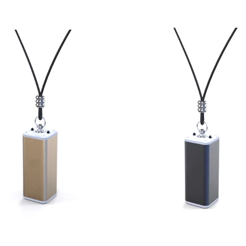 

Portable Negative Ion Air Purifier Hanging Neck Air Purifier Portable Air Purifier Second Generation-Gold