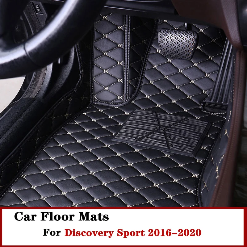 

Автомобильные коврики для Land Rover Discovery Sport, 5 мест, 2016, 2017, 2018, 2019, 2020, 5 мест, коврики на заказ, аксессуары для интерьера автомобиля