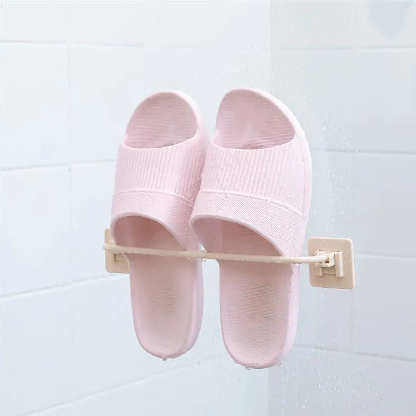 3 шт ABS полка для хранения обуви Простые настенные складные шлепанцы домашние