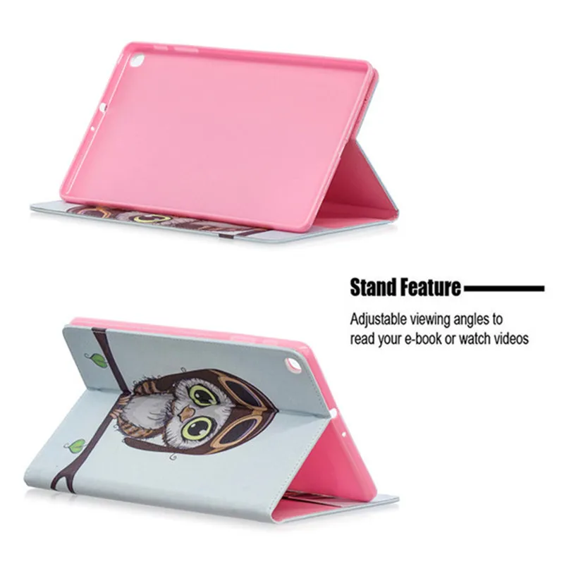 

Case For Samsung Galaxy Tab A 10.1 2019 T510 10.1" T295 S6 Lite 10.4 inch Cover Funda Tablet Fashion painted Stand Shell T580