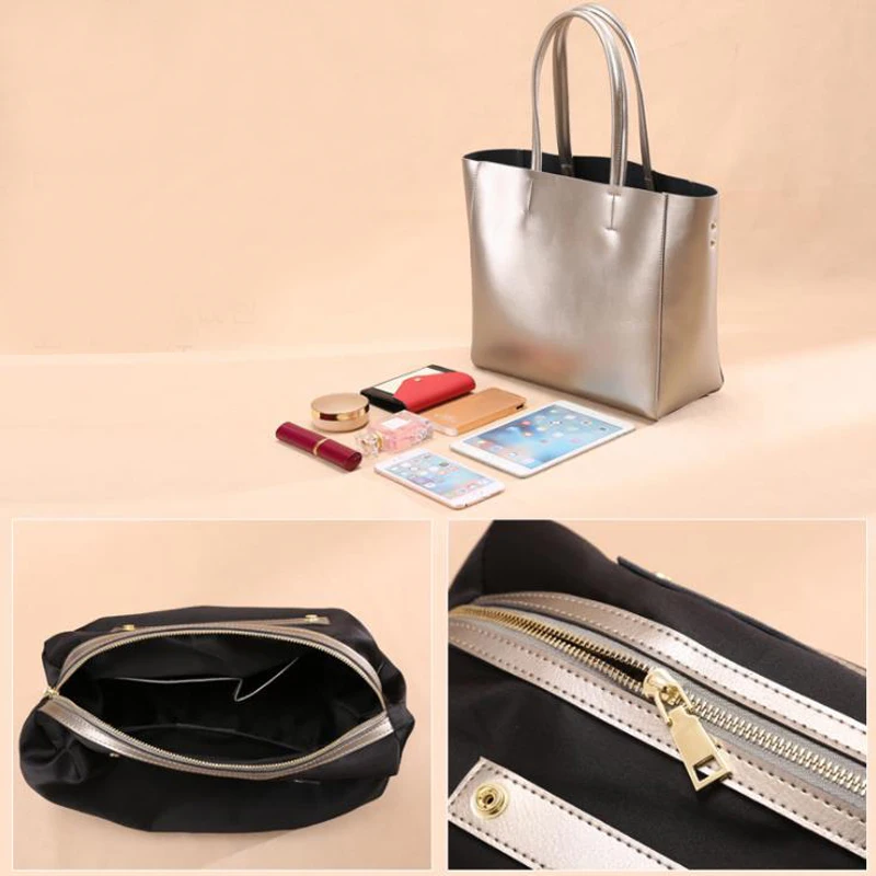 

New Genuine Leather Crossbody Bags for Ladies Luxury Designer Casual Tote Top-Handle Bags High Quality Women Shoulder Bag Sac