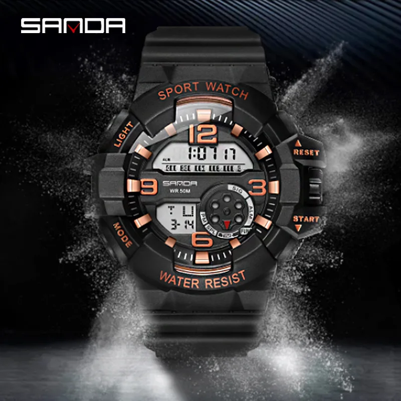 TOP Famous Military Army Sport Watch Men Top Brand Luxury Electronic LED Digital Wristwatches Male Clock Relogio Masculino | Наручные