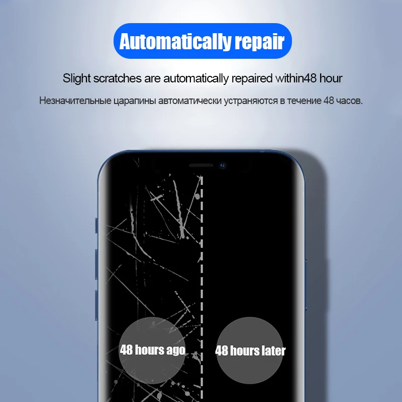 

999D Front Or Back Screen Protector For iPhone 12 Pro Hydrogel Film 11 Pro XS Max X XR 6 6S 7 8 Plus SE 2020 12 MIini Not Glass