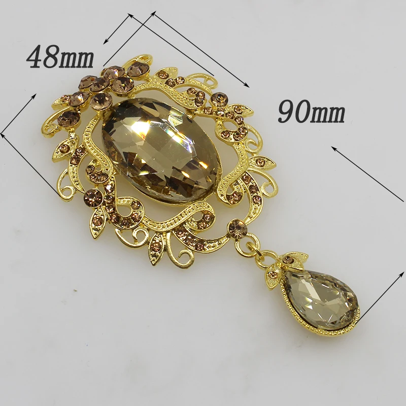 Женская одежда аксессуары со стразами большой цветок свадебные вечерние