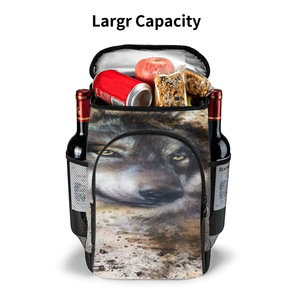 thermal backpack alsatian abstract spots waterproof cooler bag large insulated bag picnic cooler backpack refrigerator bag free global shipping