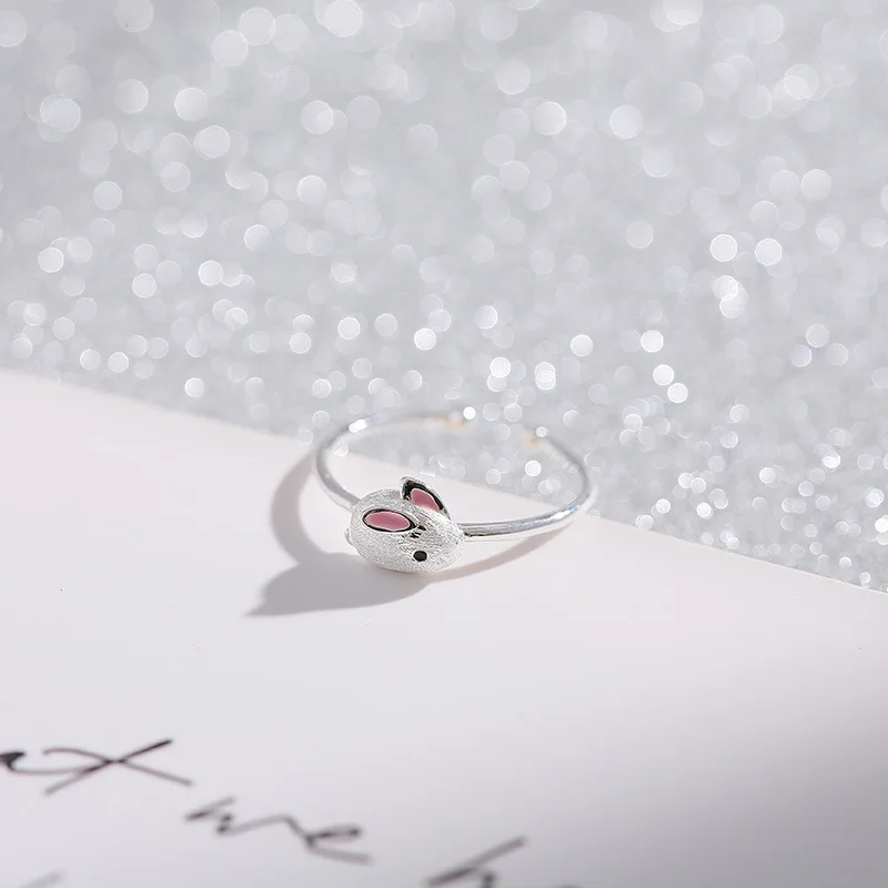 В виде симпатичных животных кролик кольцо на костяшки пальцев для женщин