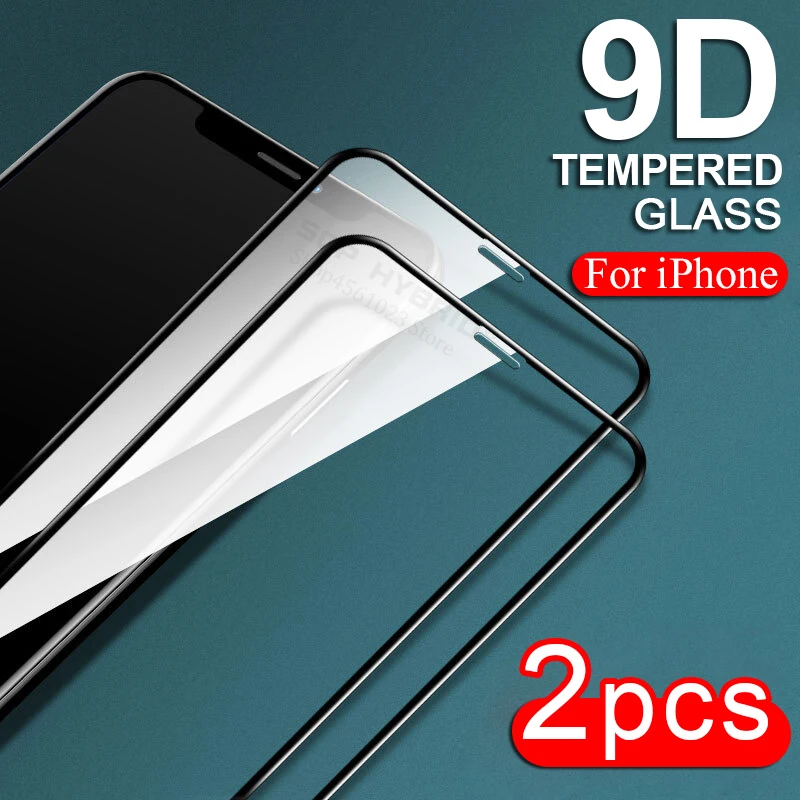 Фото 9D закаленное стекло для iPhone 11 Pro 11Pro Max XR XS X S R SE 8 7 6 Plus iPhoneXR iPhone8 защита экрана