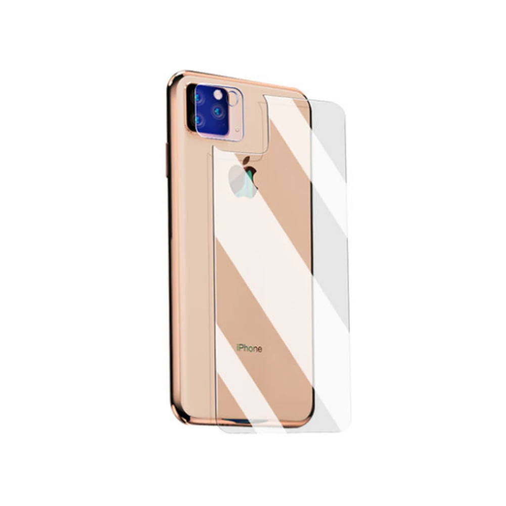 Полный корпус 9D протектор экрана для iPhone 11 Pro Max 2019 передняя + задняя объектив