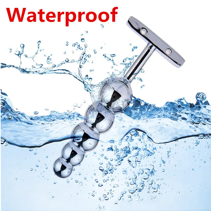 Большая Металлическая Анальная пробка Стимулятор точки G фаллоимитатор из