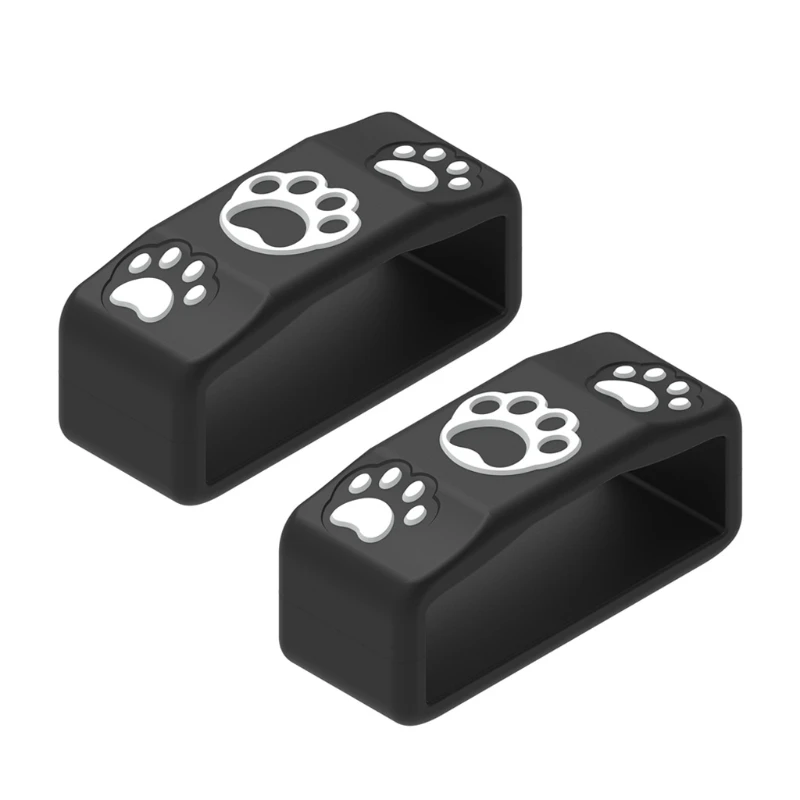 2x прочные крепежные кольца совместимые с ремешком Huawei Watch 3 Keeper силиконовый