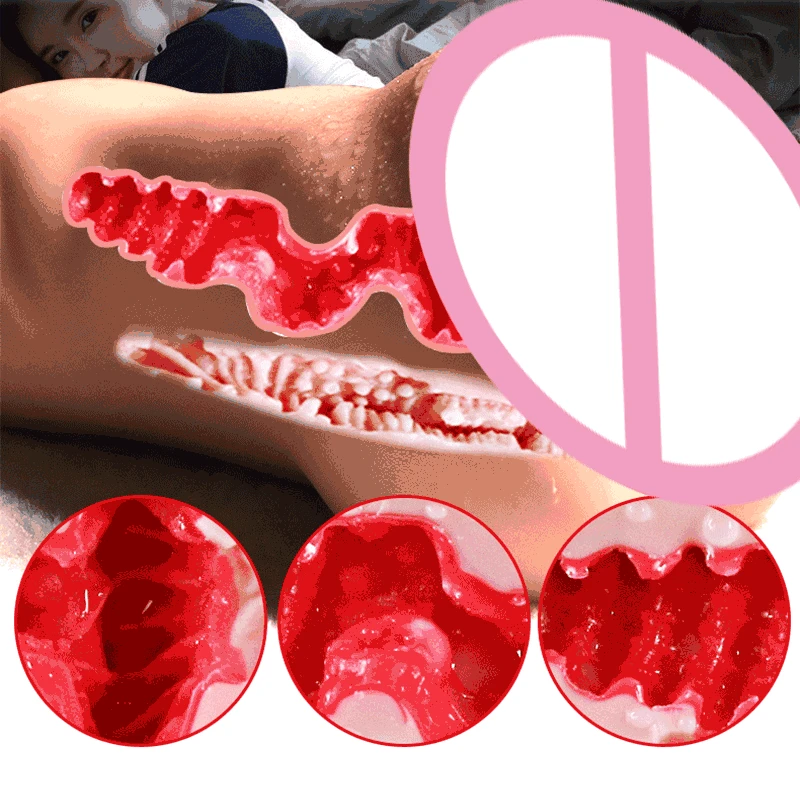 Реалистичная 3D Мягкая глубокая глотка Девичья Вагина киска зад мастурбатор