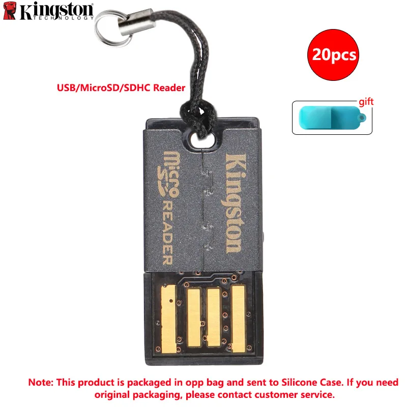 20 шт. картридер Kingston USB MicroSD SDHC 10 бесплатная доставка силиконовый чехол адаптер