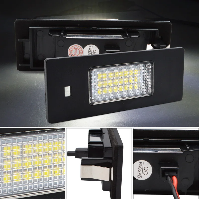 Светодиодная подсветка для номерного знака Safego 24 SMD BMW E87 E81 E85 E86 E20 E63 E64 F12 F13 F06
