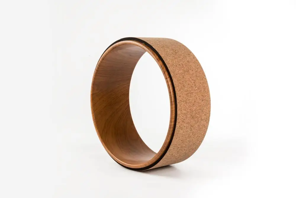 

Yoga Wheel Yoga Auxiliary Wheel Massage Wheel Backbend Artifact Pilates Yoga Circle Cork Yoga Wheel