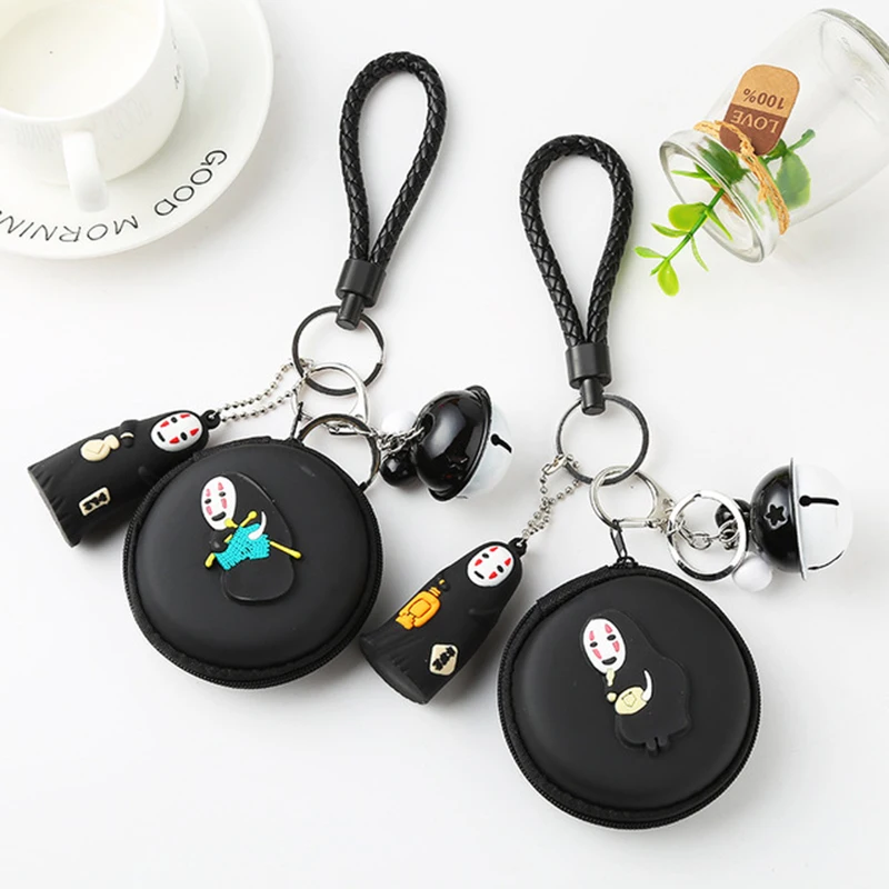 Творческий с рисунком гримаса изменение сумка для хранения гарнитуры набор Хаяо