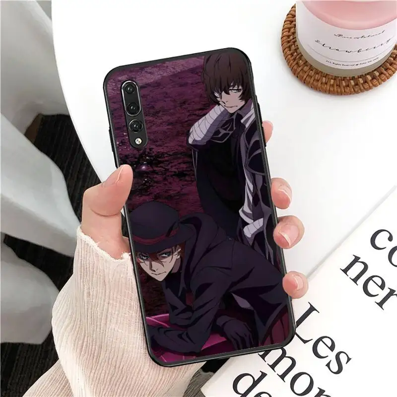 Чехол для телефона Maiyaca anime bungou stray dogs Dazai чехол Huawei P20 P30 Pro lite P smart Z Y5 Y6 Y7 Y9 |