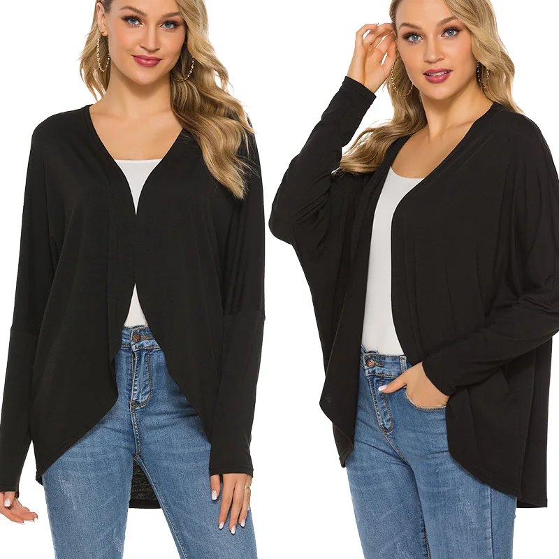 

Casual Sweater Women Pure Long Sleeve Cardigan Coat 2020 Autumn Knitted Jumper Cardigan Hot Outerwear Womens Tops