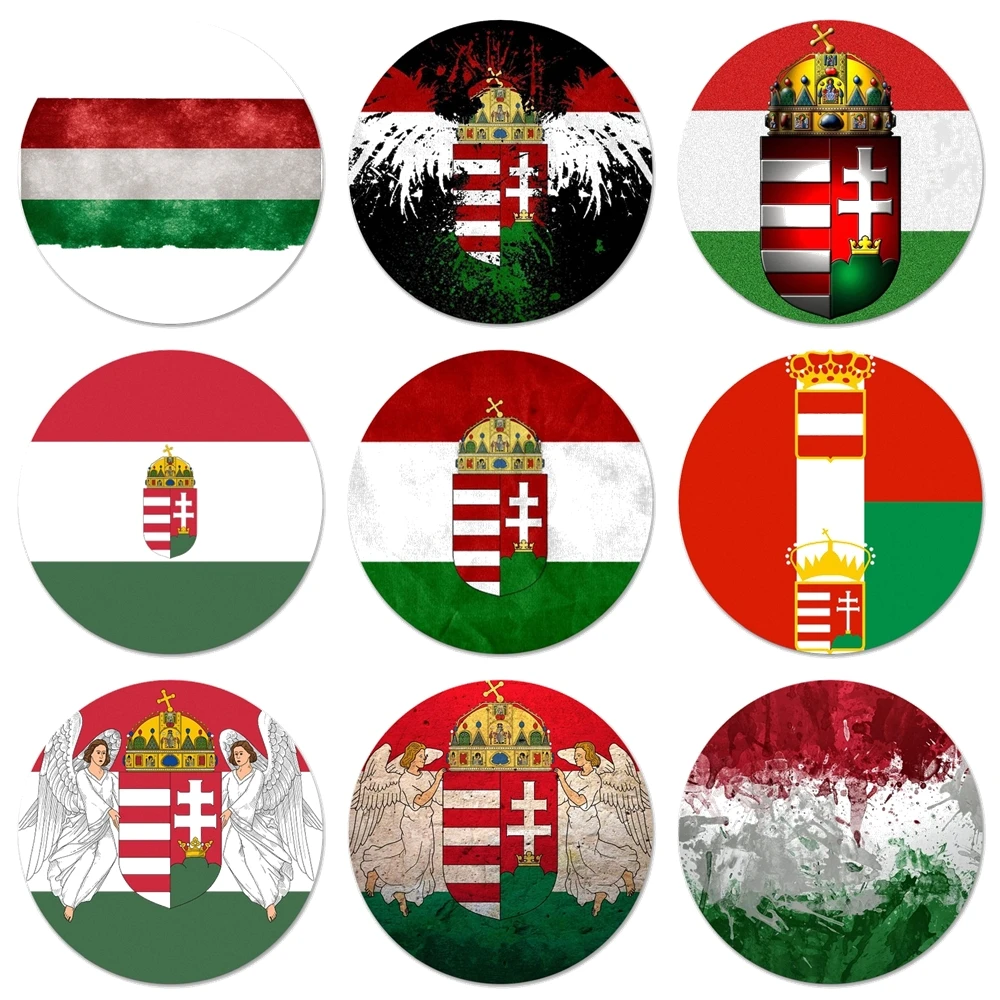 Значки венгерского флага 58 мм значки металлические для украшения одежды и