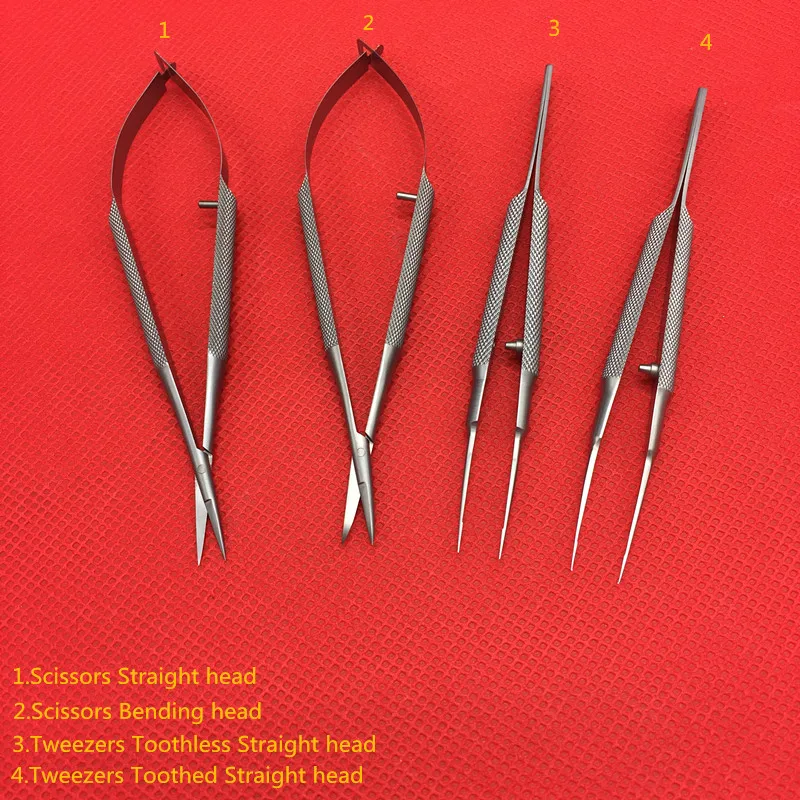 Хирургические инструменты из нержавеющей стали офтальмологические