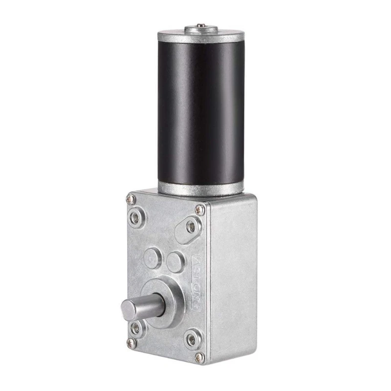 5840-31zy Worm Gear Motor Dc 12V 24V Powerful Torque Turbo Geared DIY Type-D Shaft High Power Reversed Low Speed Big | Строительство и