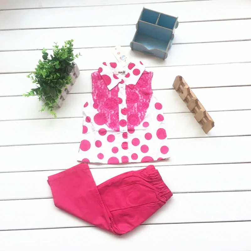 

Baby Girl Clothes Set Spring Girl Star Shirt Top + Pants Set Fashion Kids Baby Set