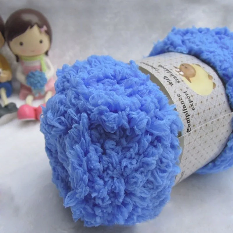 Горячая 1 шт. мягкие DK двойной Вязание Коренастый полотенечные шар шерсть мотки
