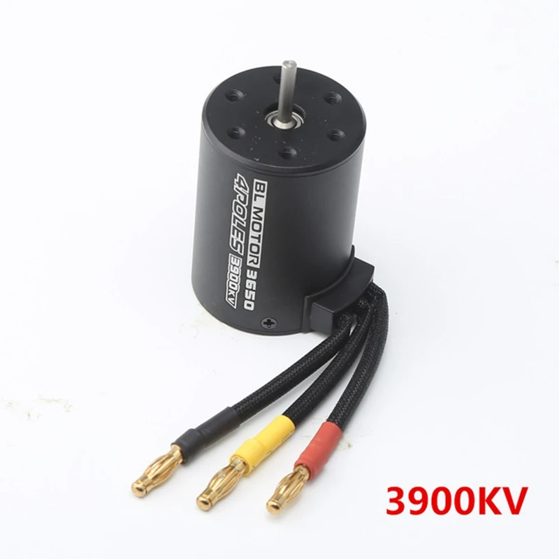 3650 3900KV Brushless Motor And 60A ESC &amp Programmer Car Heatsink Combo For 1:8/ 1:10 RC Car/Boat Part | Электроника